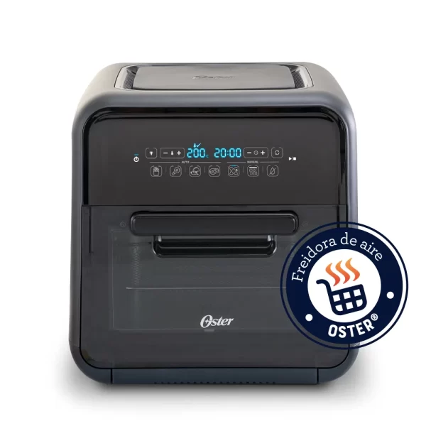 Combo Oster® Horno Con Freidora De Aire Digital (Ckstafov3) + Arrocera Multiuso + Set De Colador de Acero inoxidable Finezza - Imagen 2
