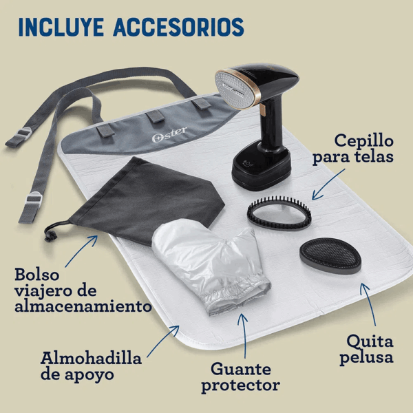 Vaporizador de Prendas Portátil OSTER de 1200W GCSTFS300 - Imagen 9