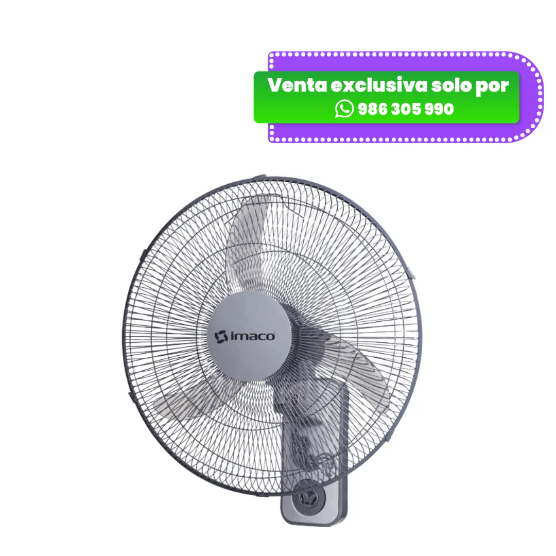 WF1860jared.webp Ventilador De Pared De 18” Imaco WF1860 - Plateado - Imagen 1