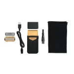 Afeitadora portátil Wahl Travel Shaver 3025441 con estuche y cable de carga USB.