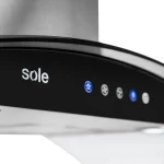 Campana Extractora Sole TURE63CO VENUS – Plateado - Imagen 3