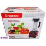 Licuadora Industrial FINEZZA de 2 Litros con Perilla de 1500W Rojo FZ-889IND - Imagen 4