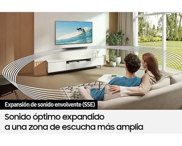 Barra de Sonido SAMSUNG 2.0 Negro HW-C400/PE - Imagen 9