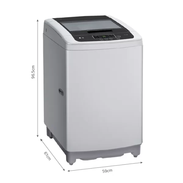 Lavadora de 13Kg LG Smart Motion Silver WT13DPBK - Imagen 2