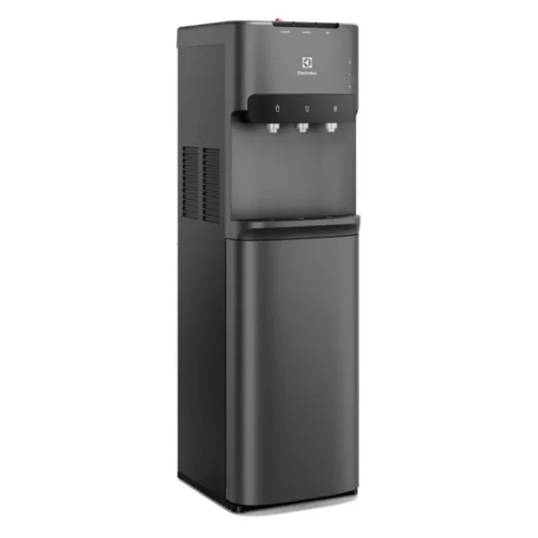 Dispensador de agua negro Electrolux ED30SRBL con carga inferior.