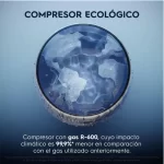 Dispensador de agua negro Electrolux ED30SRBL con carga inferior.