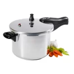 Olla de presión Oster Brissago de 5 litros plateada