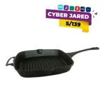 Sartén Grill de Hierro Fundido Record 26cm: Sabor Único y Alta Durabilidad