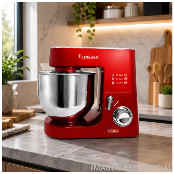 Batidora Orbital / Pedestal Finezza 8 Litros 2100W FZ-6826B - Rojo - Imagen 4