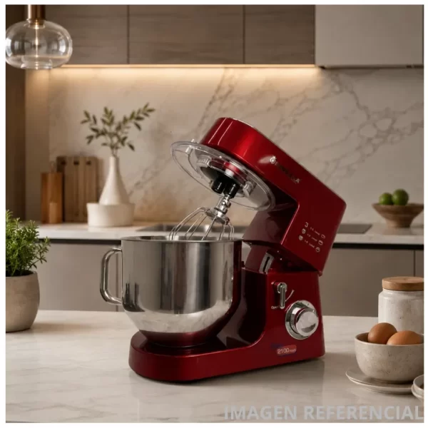Batidora Orbital / Pedestal Finezza 8 Litros 2100W FZ-6826B - Rojo - Imagen 8