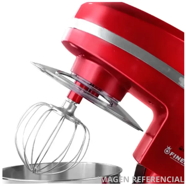 Batidora Orbital / Pedestal Finezza 5.5 Litros 2000W FZ-6818B - Roja - Imagen 7