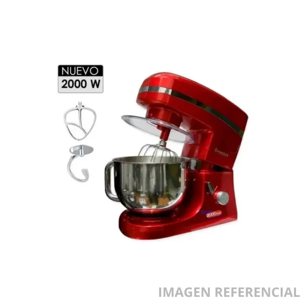 Batidora Orbital / Pedestal Finezza 5.5 Litros 2000W FZ-6818B - Roja - Imagen 3