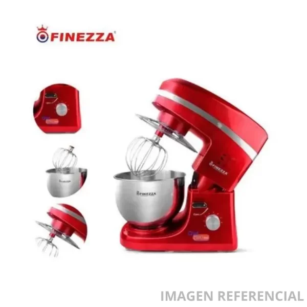 Batidora Orbital / Pedestal Finezza 5.5 Litros 2000W FZ-6818B - Roja - Imagen 2