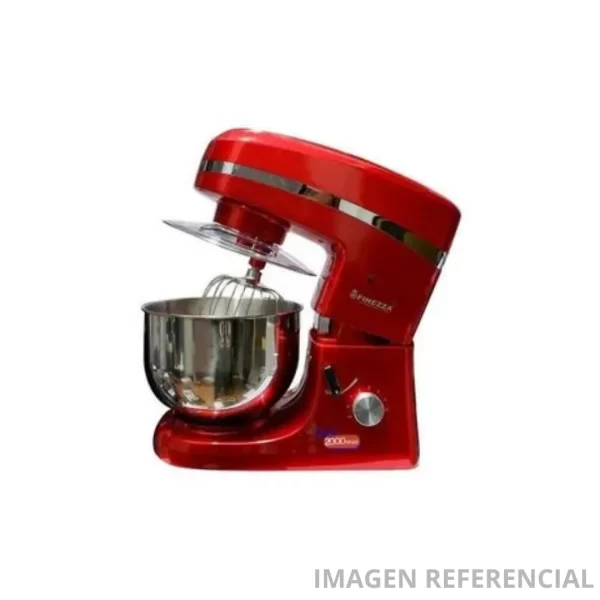 Batidora Orbital / Pedestal Finezza 5.5 Litros 2000W FZ-6818B - Roja - Imagen 4
