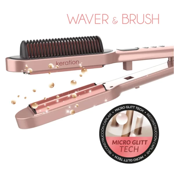 Rizador y Cepillo 2 en 1 GA.MA Italy Waver & Brush Keration - BECHS0000002795 - Imagen 3