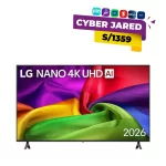 LG Smart TV 55" 55NU800BPSB | Pantalla Nano 4K UHD y Máximo Rendimiento Gamer