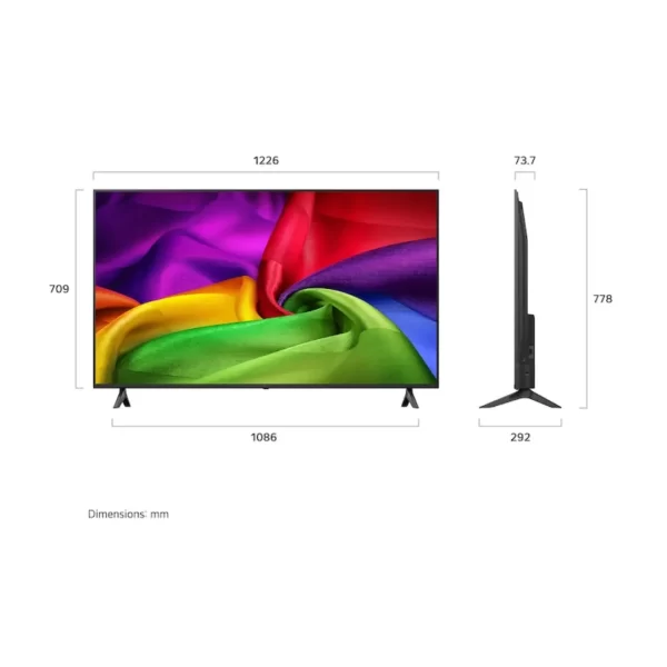 LG Smart TV 55" 55NU800BPSB | Pantalla Nano 4K UHD y Máximo Rendimiento Gamer - Imagen 2