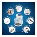 Batidora 2 en 1 Oster FPSTHS3611 Blanca | Fija y de Mano 250W Tazón 3.7L - Imagen 8