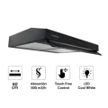 ¡Campana Extractora SOLE Slim Black 60cm Touch Free: ¡Cocina sin Grasa ni Olores con un Solo Gesto! - Imagen 6