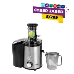 ¡Extractor De Jugos Finezza 800w FZ-6098EX Negro: ¡Salud Y Sabor En Segundos!