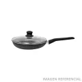 Juego de Ollas Antiadherente Ultragranito 11 Pzs Finezza FZ-X1705M Negro - Imagen 3