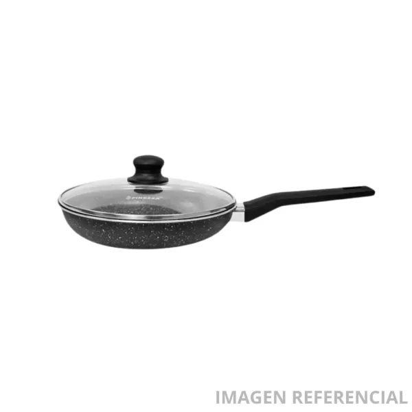 Juego de Ollas Antiadherente Ultragranito 11 Pzs Finezza FZ-X1705M Negro - Imagen 3