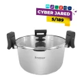 Olla de Acero Inoxidable Finezza FF-0010-IN (24 cm, 5 L)
