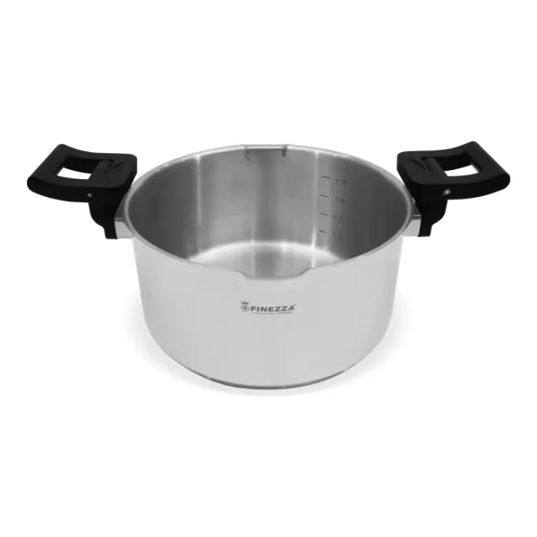 Olla de Acero Inoxidable Finezza FF-0010-IN (24 cm, 5 L) - Imagen 3