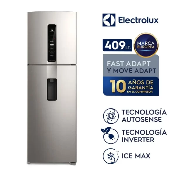 Refrigerador Electrolux Top Mount Efficient 409L IW45S: Inteligencia Artificial y Máximo Ahorro Energético para tu Cocina - Imagen 2
